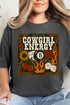 Rustic Cowgirl Energy Comfort Colors Adult Ring-Spun Cotton Tee