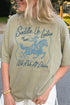Saddle Up Ladies Comfort Colors Adult Ring-Spun Cotton Tee