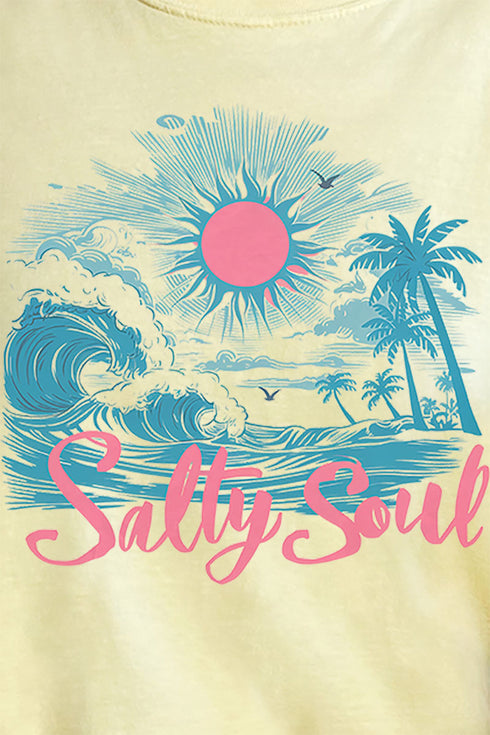 Salty Soul Comfort Colors Adult Ring-Spun Cotton Tee