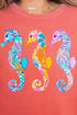 Seahorse Sisters Comfort Colors Adult Ring-Spun Cotton Tee