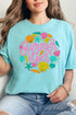 Shells & Summer Vibes Comfort Colors Adult Ring-Spun Cotton Tee