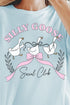 Silly Goose Social Club Comfort Colors Adult Ring-Spun Cotton Tee