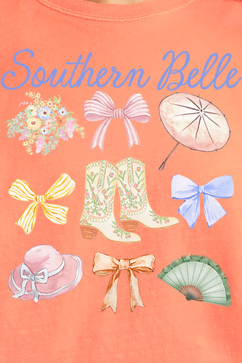 Southern Belle Summer Comfort Colors Adult Ring-Spun Cotton Tee