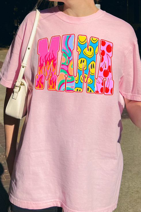 Spicy Smiles Mama Comfort Colors Adult Ring-Spun Cotton Tee