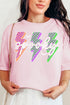 Spooky Neon Lightning Comfort Colors Adult Ring-Spun Cotton Tee