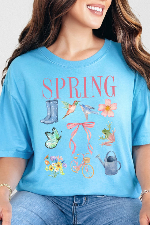 Spring Garden Comfort Colors Adult Ring-Spun Cotton Tee