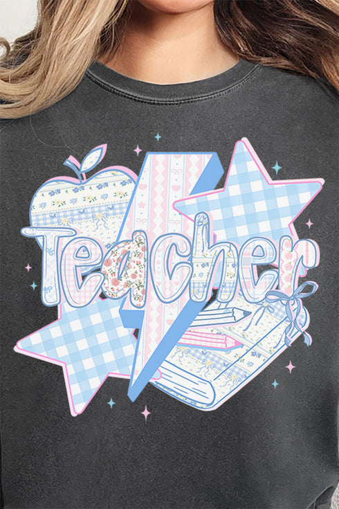Star Teacher Comfort Colors Adult Ring-Spun Cotton Tee