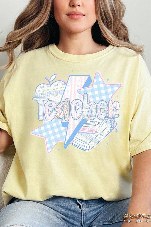 Star Teacher Comfort Colors Adult Ring-Spun Cotton Tee