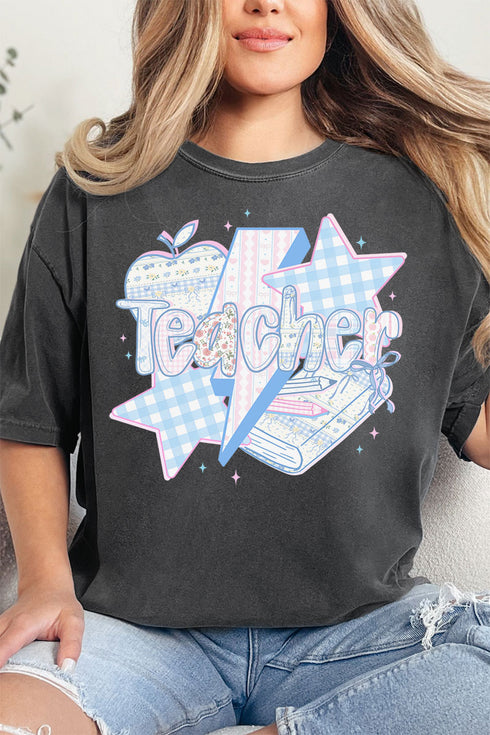 Star Teacher Comfort Colors Adult Ring-Spun Cotton Tee