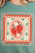 Strawberry Oh Taste & See Comfort Colors Adult Ring-Spun Cotton Tee