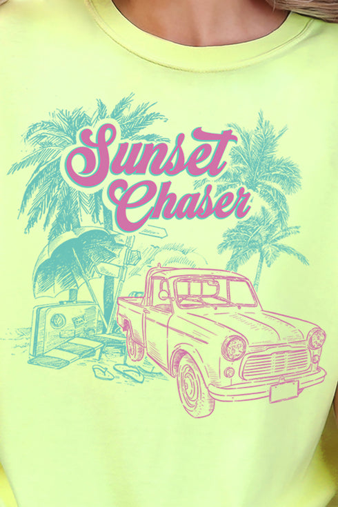 Sunset Chaser Comfort Colors Adult Ring-Spun Cotton Tee