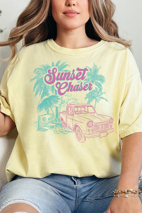 Sunset Chaser Comfort Colors Adult Ring-Spun Cotton Tee