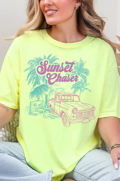 Sunset Chaser Comfort Colors Adult Ring-Spun Cotton Tee