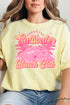 Sunshine & Saltwater Beach Club Comfort Colors Adult Ring-Spun Cotton Tee