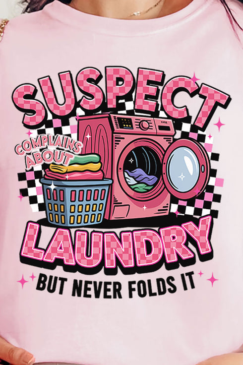 Suspect Complains About Laundry Comfort Colors Adult Ring-Spun Cotton Tee