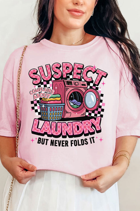 Suspect Complains About Laundry Comfort Colors Adult Ring-Spun Cotton Tee