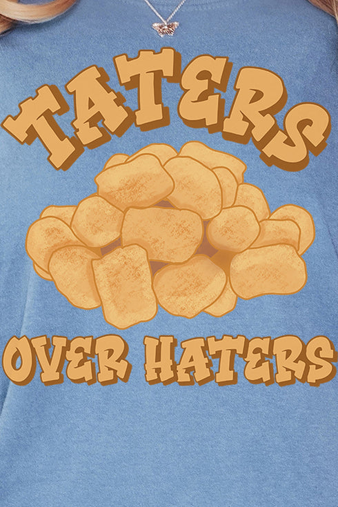 Taters Over Haters Comfort Colors Adult Ring-Spun Cotton Tee