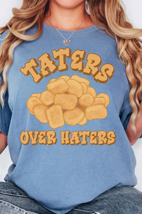 Taters Over Haters Comfort Colors Adult Ring-Spun Cotton Tee