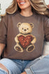 Teddy Bear Love Comfort Colors Adult Ring-Spun Cotton Tee