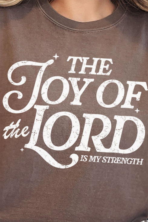 The Joy Of The Lord Comfort Colors Adult Ring-Spun Cotton Tee
