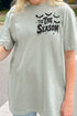 Tis The Season Spooky Front & Back Design Comfort Colors Adult Ring-Spun Cotton Tee
