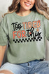 Too Tired For This Comfort Colors Adult Ring-Spun Cotton Tee