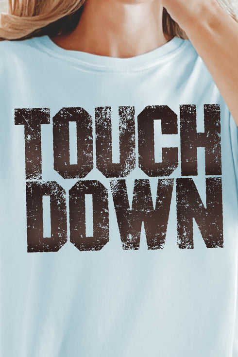 Touch Down Season Comfort Colors Adult Ring-Spun Cotton Tee