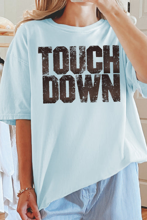Touch Down Season Comfort Colors Adult Ring-Spun Cotton Tee