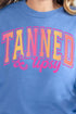 Tropical Tipsy Tones Comfort Colors Adult Ring-Spun Cotton Tee