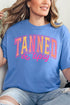 Tropical Tipsy Tones Comfort Colors Adult Ring-Spun Cotton Tee