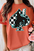 Turquoise Outlaw Comfort Colors Adult Ring-Spun Cotton Tee