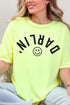 Upside Down Darlin' Comfort Colors Adult Ring-Spun Cotton Tee