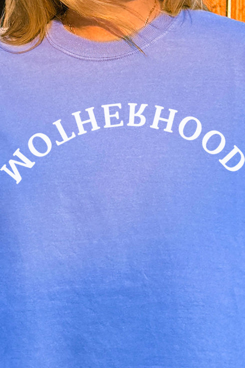 Upside Down Motherhood Comfort Colors Adult Ring-Spun Cotton Tee