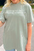 Walking By Faith Comfort Colors Adult Ring-Spun Cotton Tee
