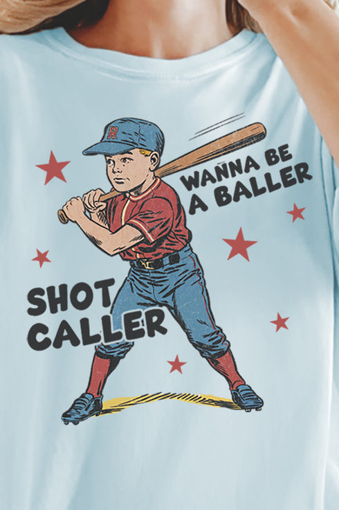 Wanna Be A Baller Comfort Colors Adult Ring-Spun Cotton Tee