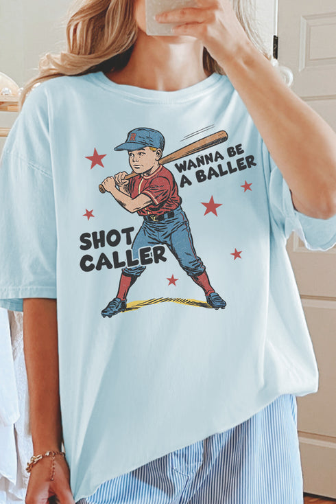 Wanna Be A Baller Comfort Colors Adult Ring-Spun Cotton Tee