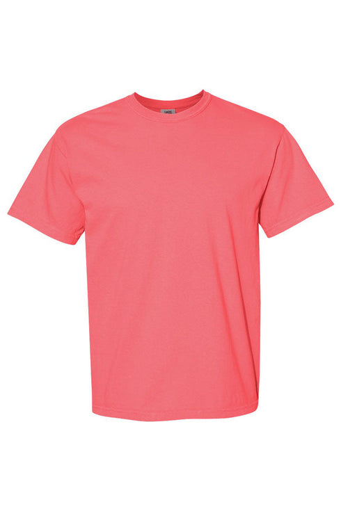 Floral Blooms Smile Comfort Colors Adult Ring-Spun Cotton Tee