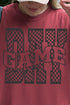Wavy Check Game Day Comfort Colors Adult Ring-Spun Cotton Tee