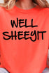Well Sheeyit Comfort Colors Adult Ring-Spun Cotton Tee