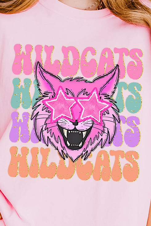 Wildcats Spirit Comfort Colors Adult Ring-Spun Cotton Tee