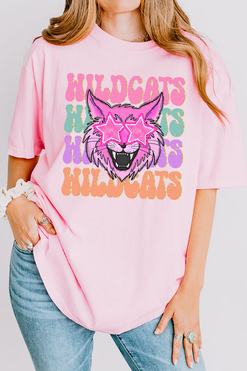 Wildcats Spirit Comfort Colors Adult Ring-Spun Cotton Tee