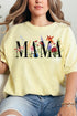 Wildflowers Mama Comfort Colors Adult Ring-Spun Cotton Tee