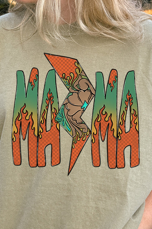 Wild Western Mama Comfort Colors Adult Ring-Spun Cotton Tee