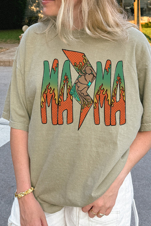 Wild Western Mama Comfort Colors Adult Ring-Spun Cotton Tee