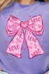 XOXO Coquette Cutie Comfort Colors Adult Ring-Spun Cotton Tee