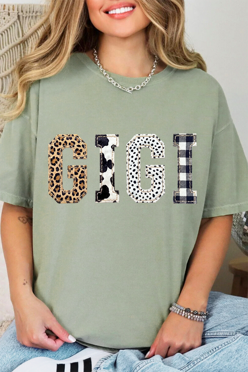 Pattern Play Gigi Comfort Colors Adult Ring-Spun Cotton Tee