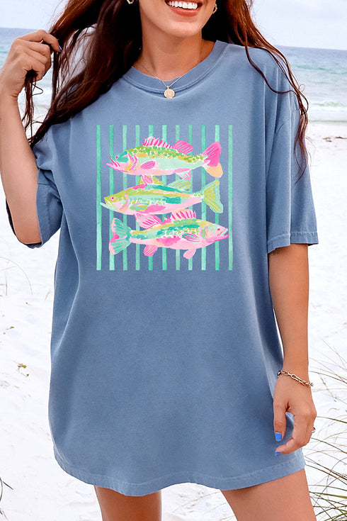 Reel Bright Comfort Colors Adult Ring-Spun Cotton Tee