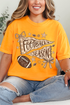 Football Season Doodle Comfort Colors Adult Ring-Spun Cotton Tee