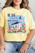 Watercolor Be The Church Comfort Colors Adult Ring-Spun Cotton Tee