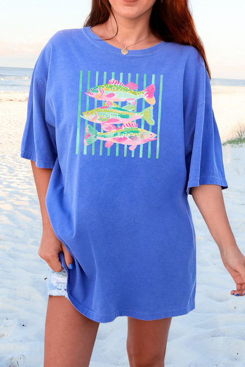 Reel Bright Comfort Colors Adult Ring-Spun Cotton Tee